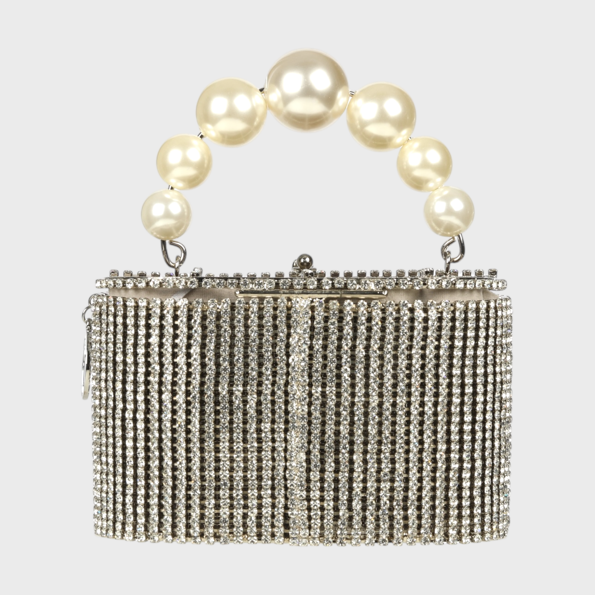 Rosantica Super Holli | Silver Toned Brass, Crystals & Faux Pearls