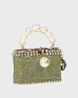 Rosantica Pocket Luce | Gold Toned Brass, Crystals & Faux Pearls
