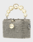 Rosantica Super Holli | Silver Toned Brass, Crystals & Faux Pearls