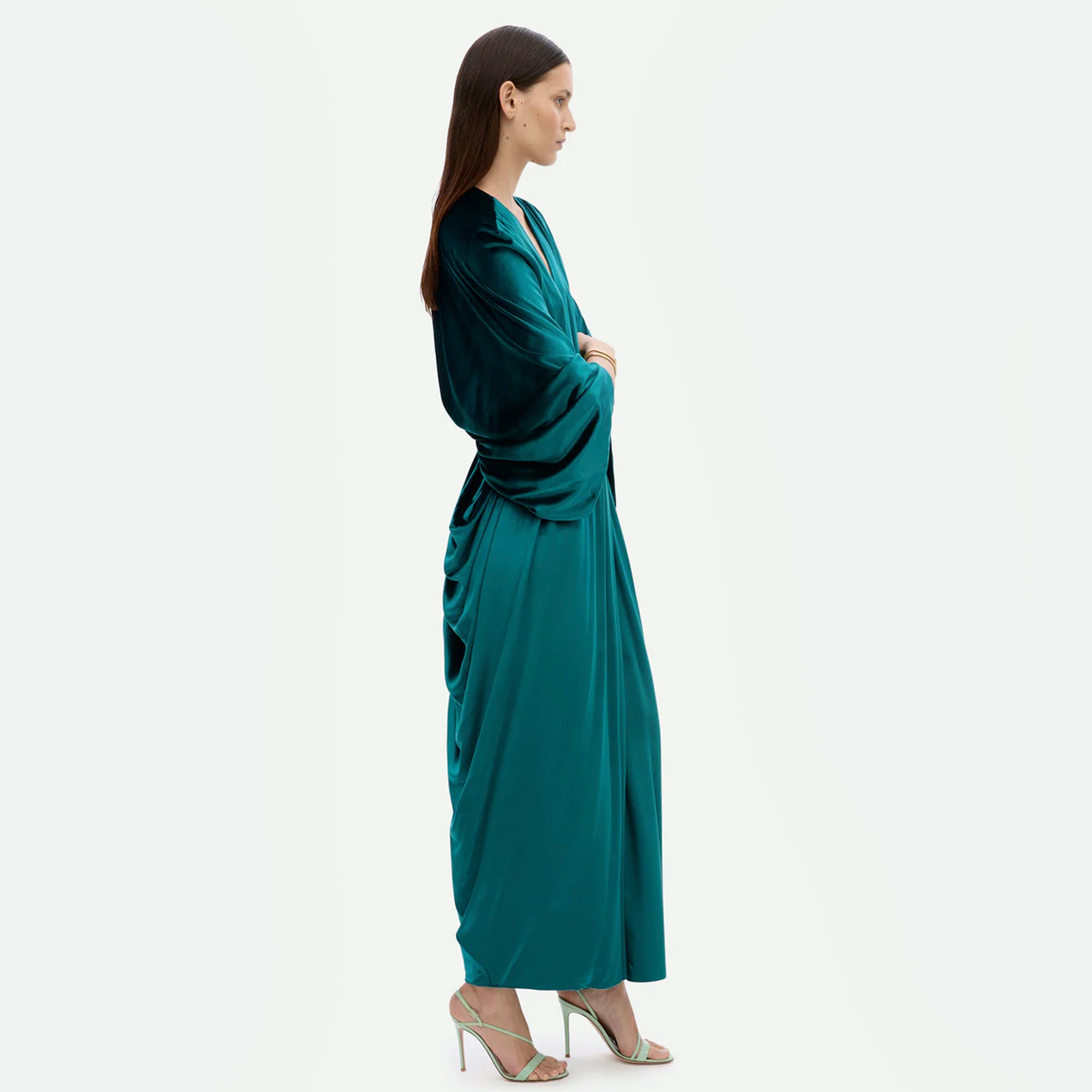 Common Hours | Peacock Envy Dress