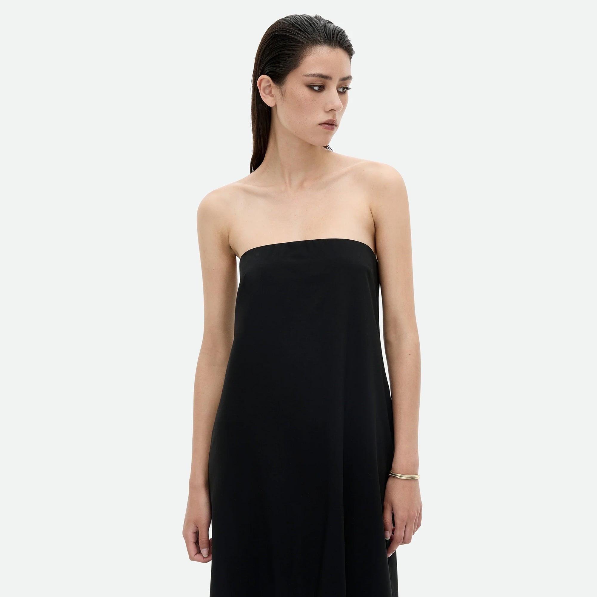 Common Hours | One Of The Fellas Dress - Jet Black