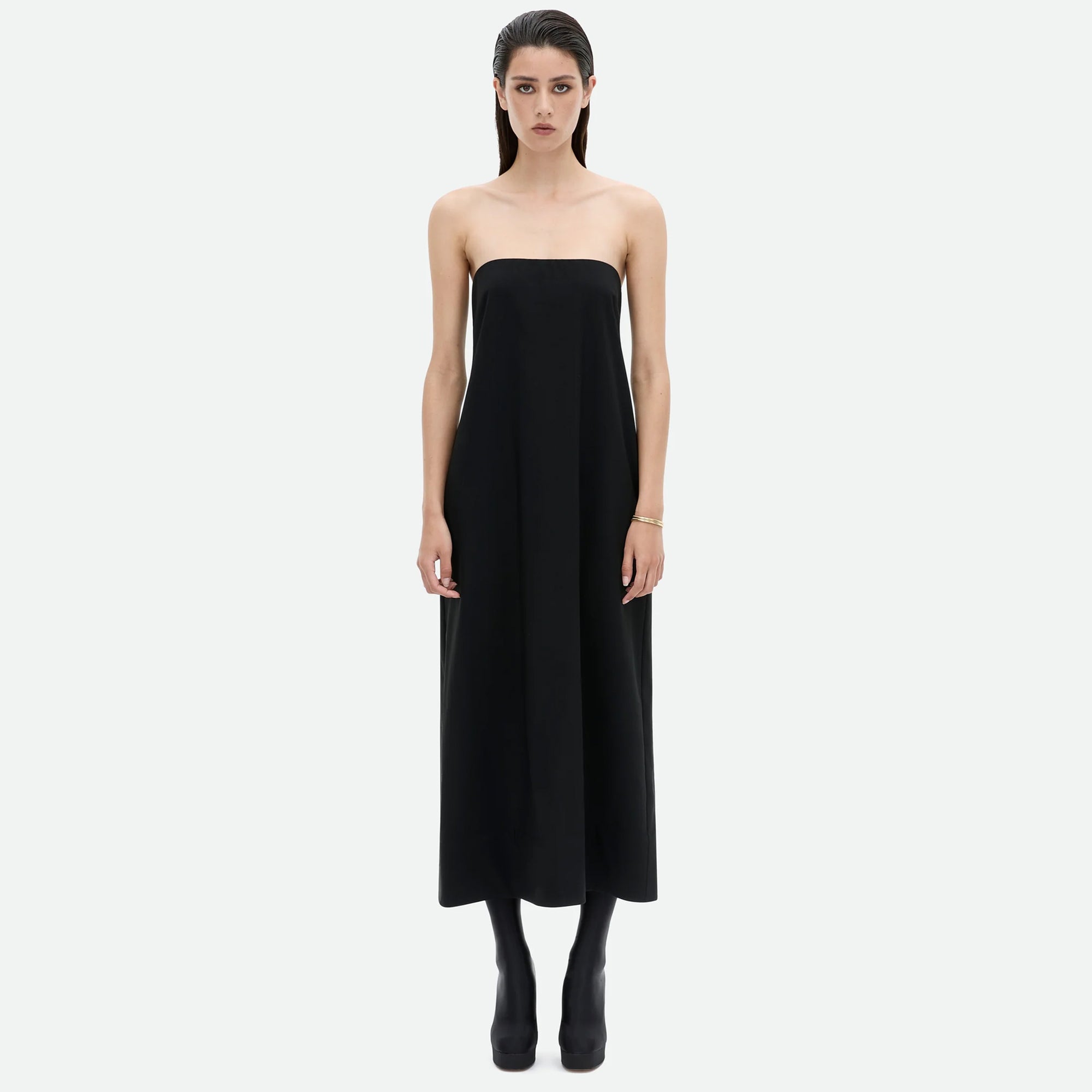 Common Hours | One Of The Fellas Dress - Jet Black