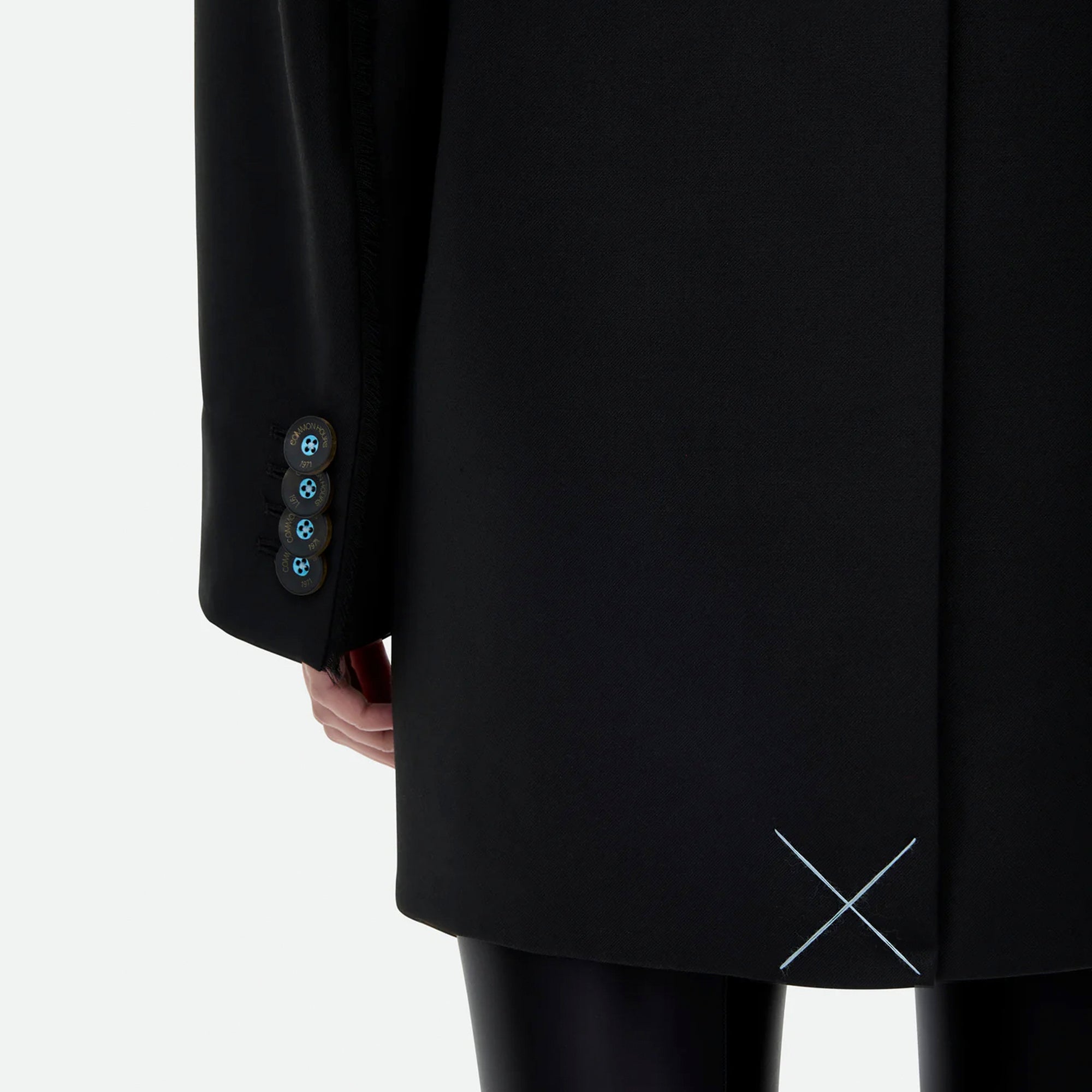Common Hours | Pretender Jacket Dress - Jet Black