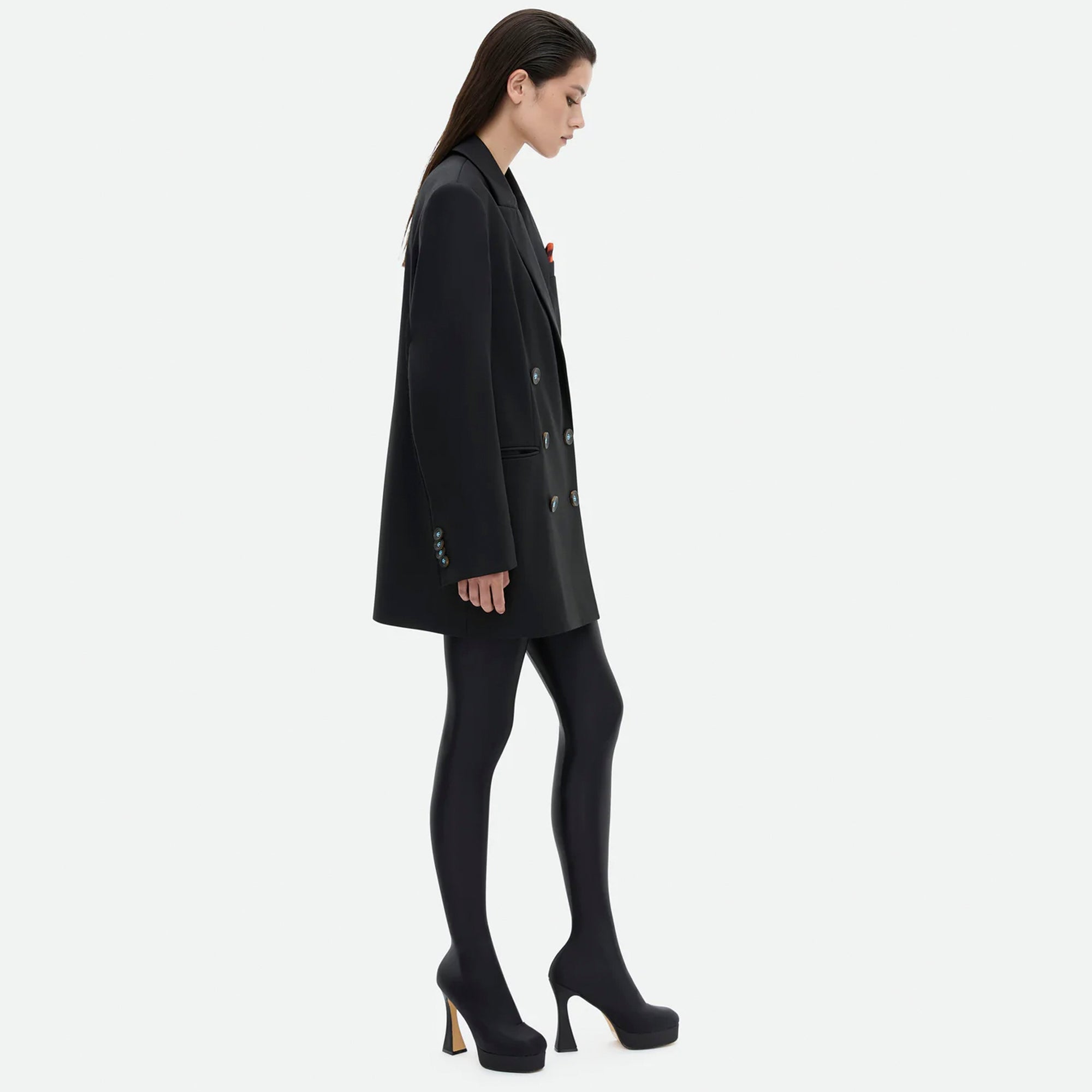 Common Hours | Pretender Jacket Dress - Jet Black