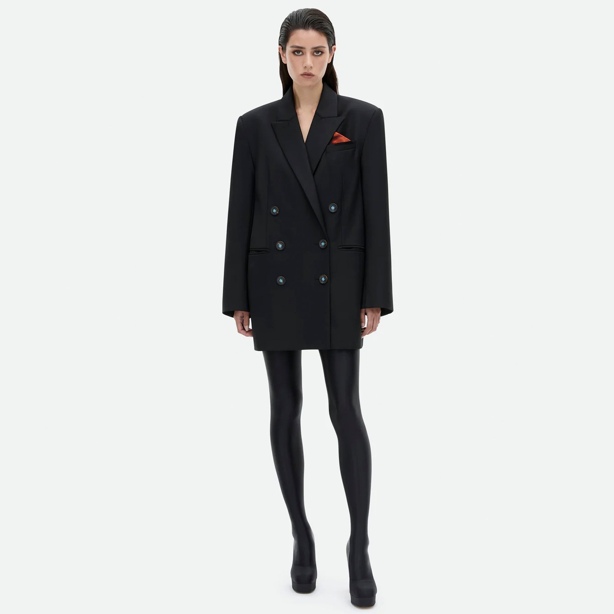 Common Hours | Pretender Jacket Dress - Jet Black