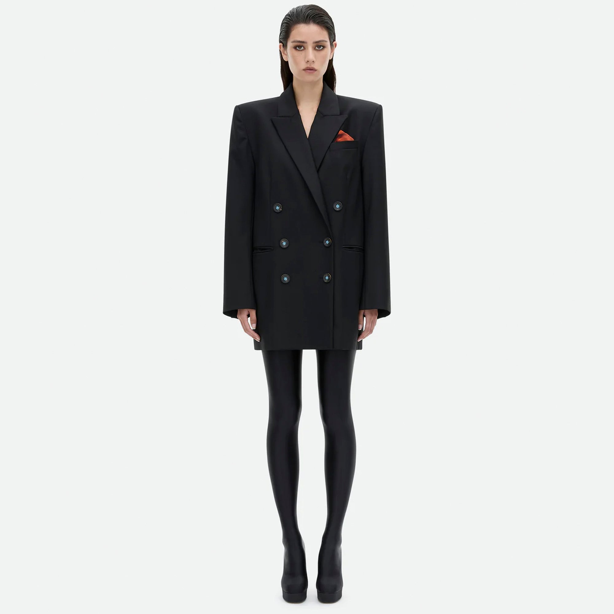 Common Hours | Pretender Jacket Dress - Jet Black