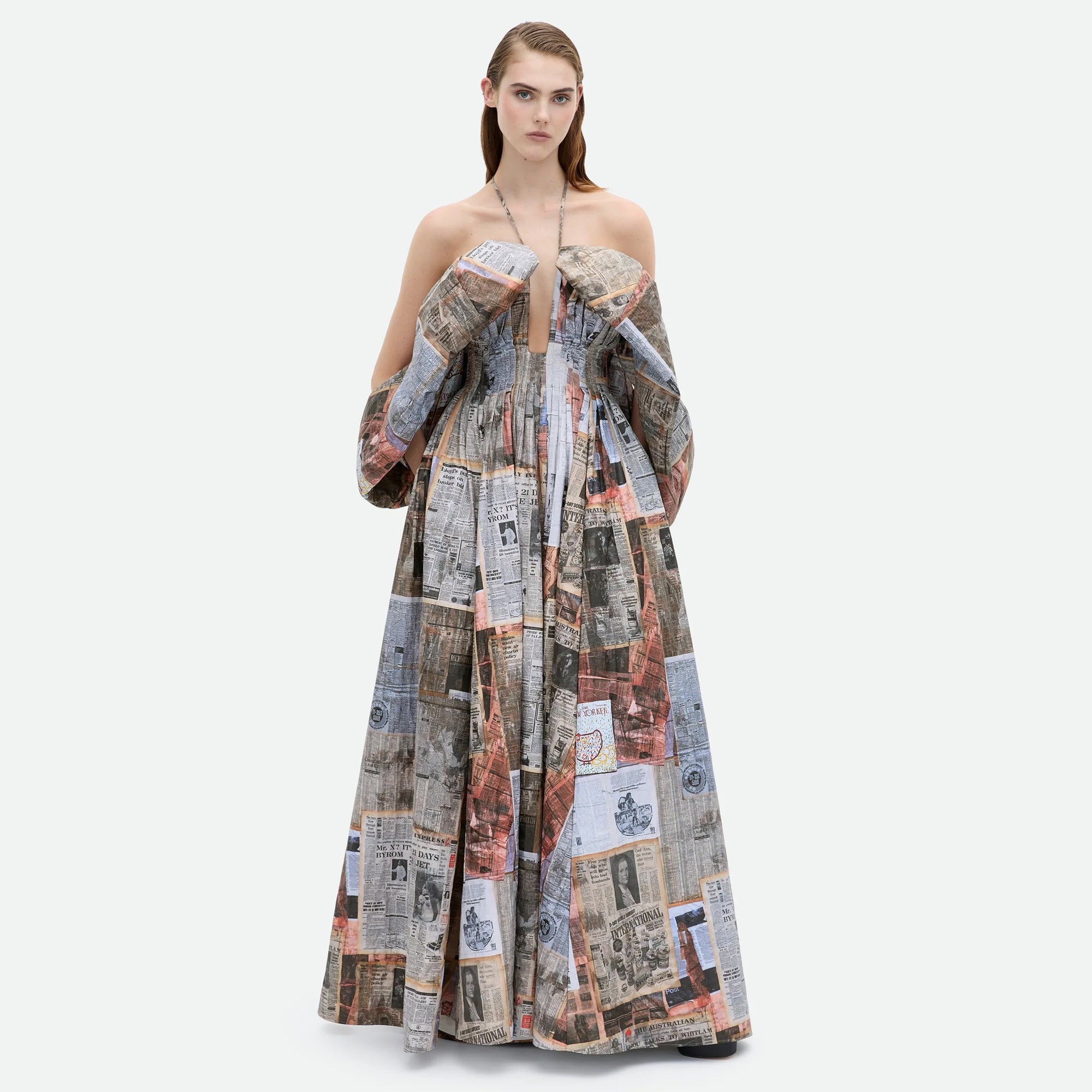 Common Hours | Puff Piece Gown