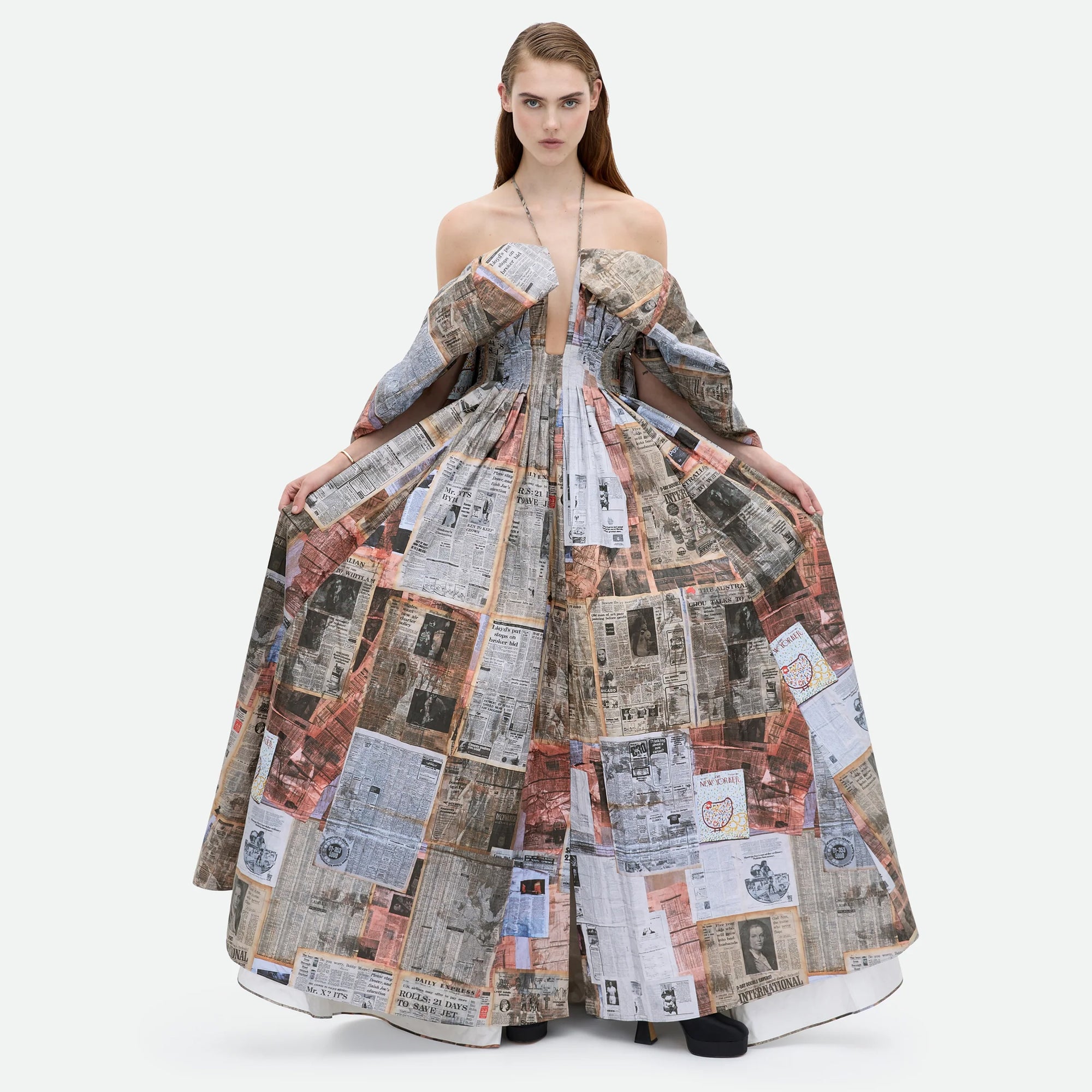 Common Hours | Puff Piece Gown