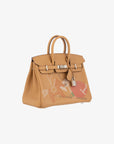 Hermès | Birkin 25cm | "In and Out" Biscuit Swift Leather Palladium Hardware