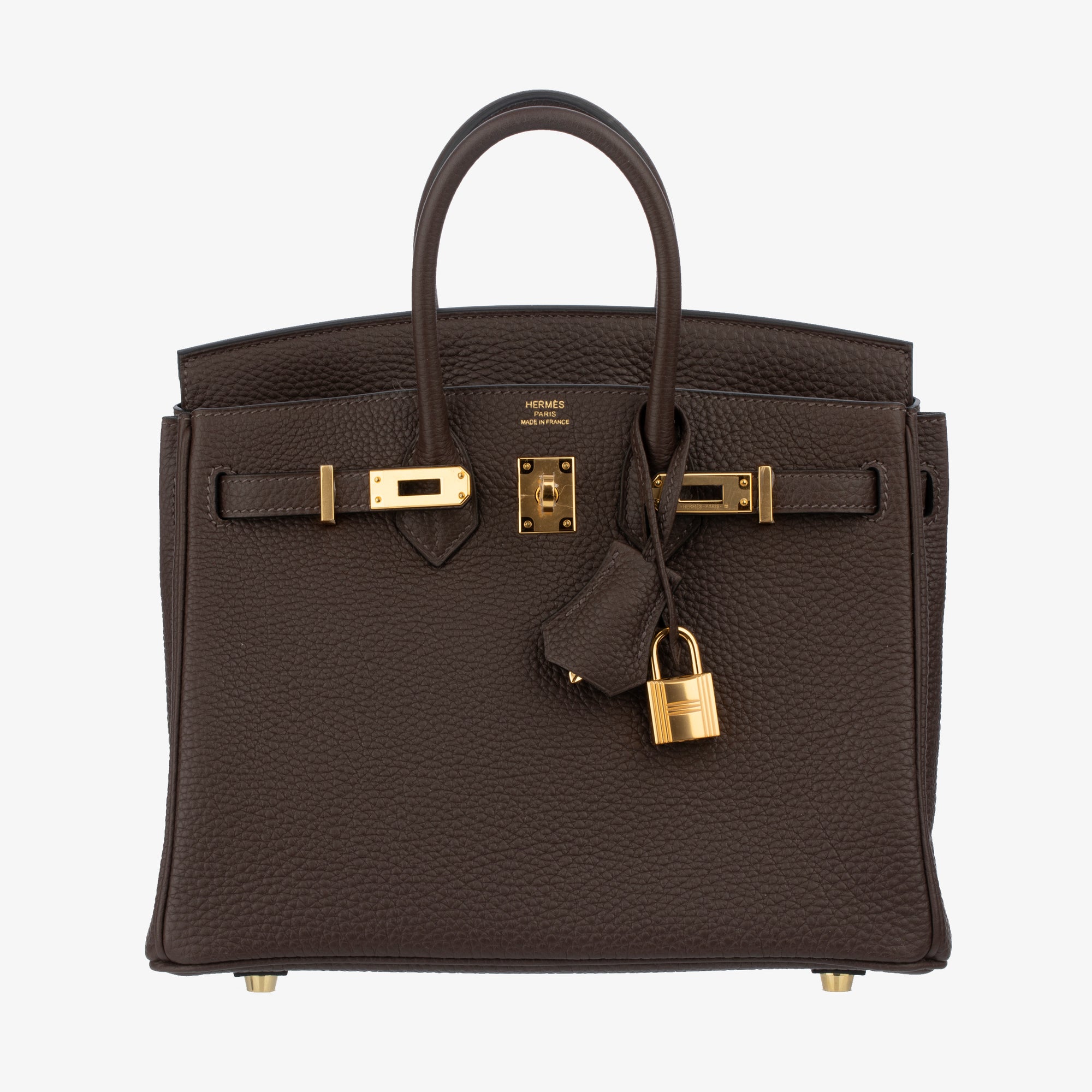 Hermès | Birkin 25cm | Chocolate Togo Leather Gold Hardware