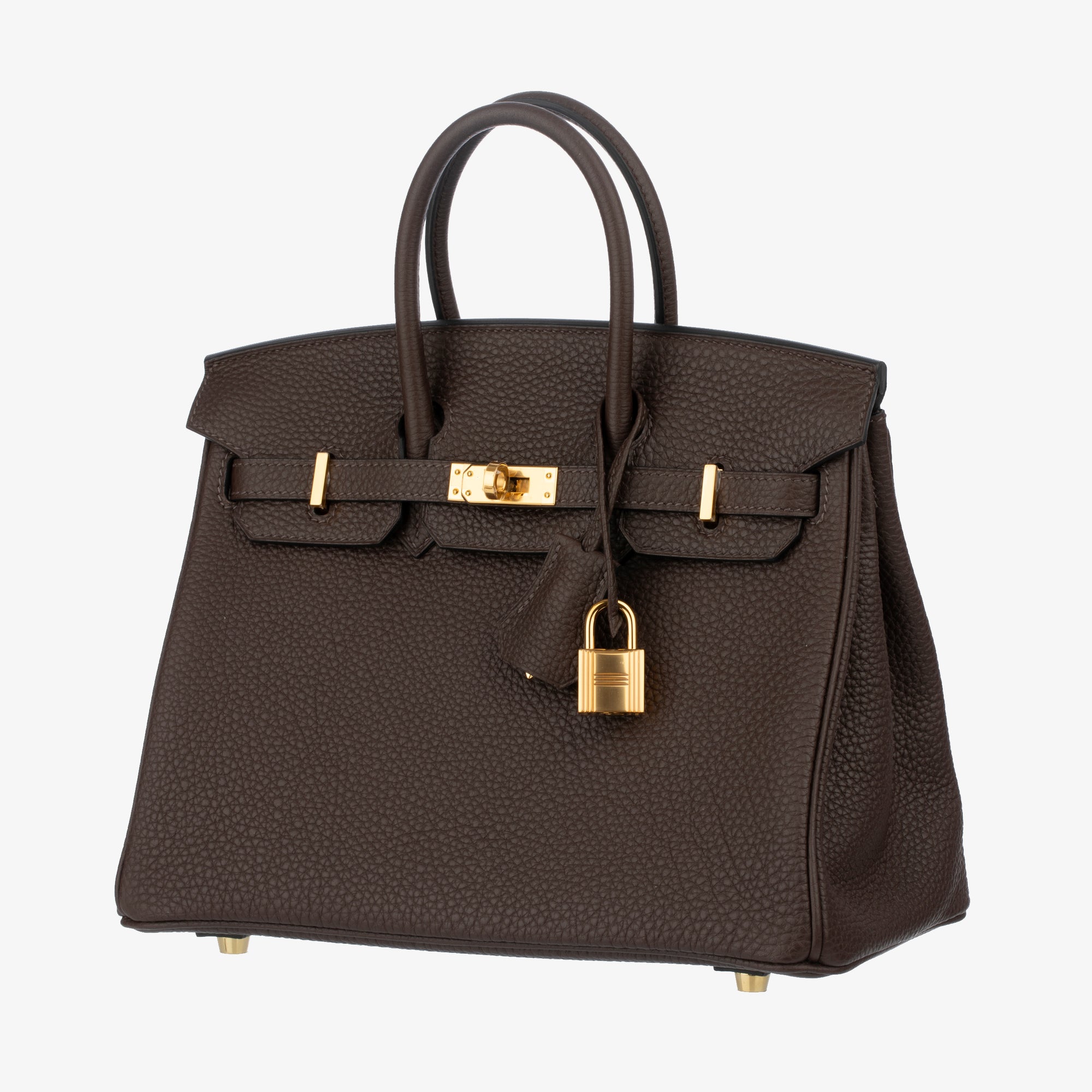 Hermès | Birkin 25cm | Chocolate Togo Leather Gold Hardware