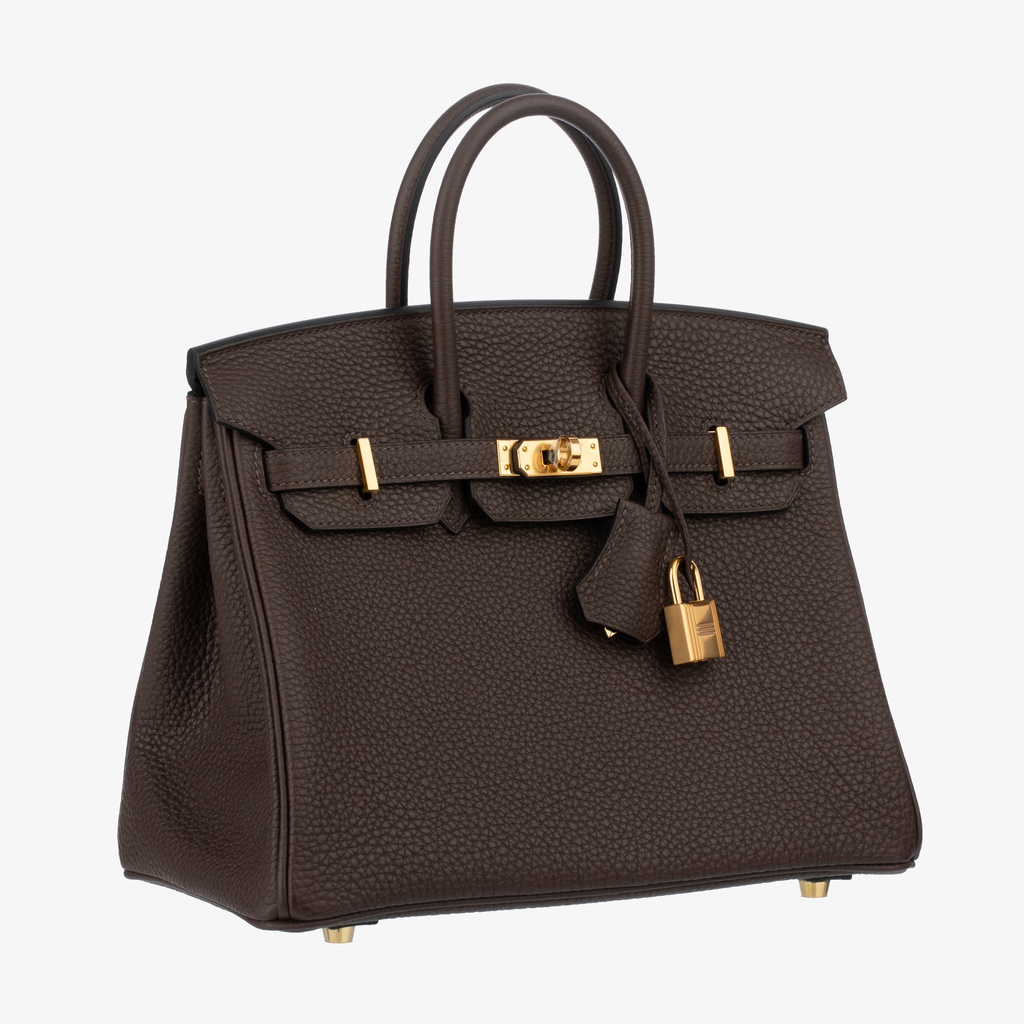 Hermès | Birkin 25cm | Chocolate Togo Leather Gold Hardware