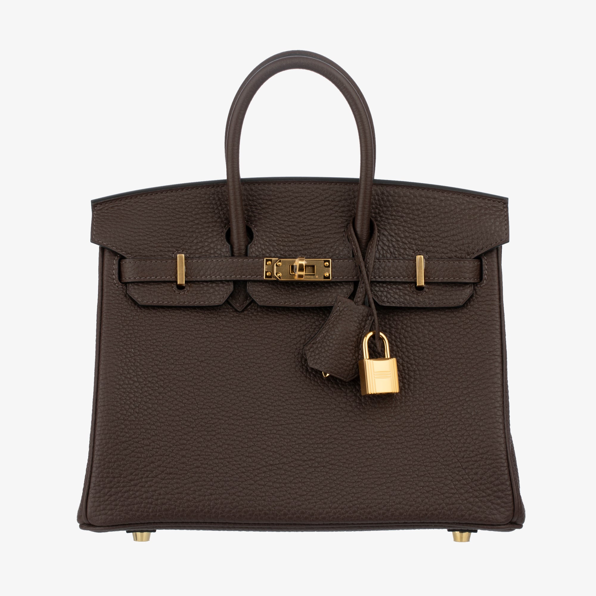 Hermès | Birkin 25cm | Chocolate Togo Leather Gold Hardware