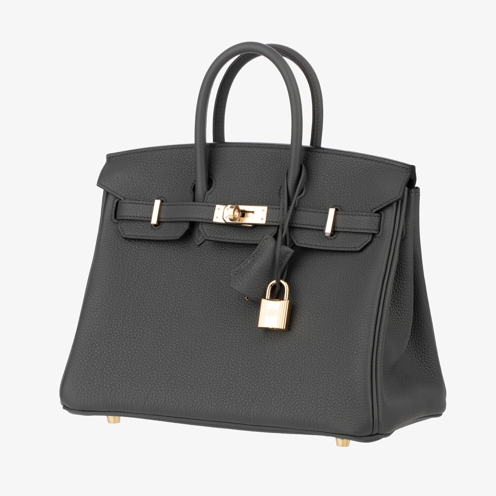 Hermès | Birkin 25cm | Gris Misty Togo Leather Permabrass Hardware