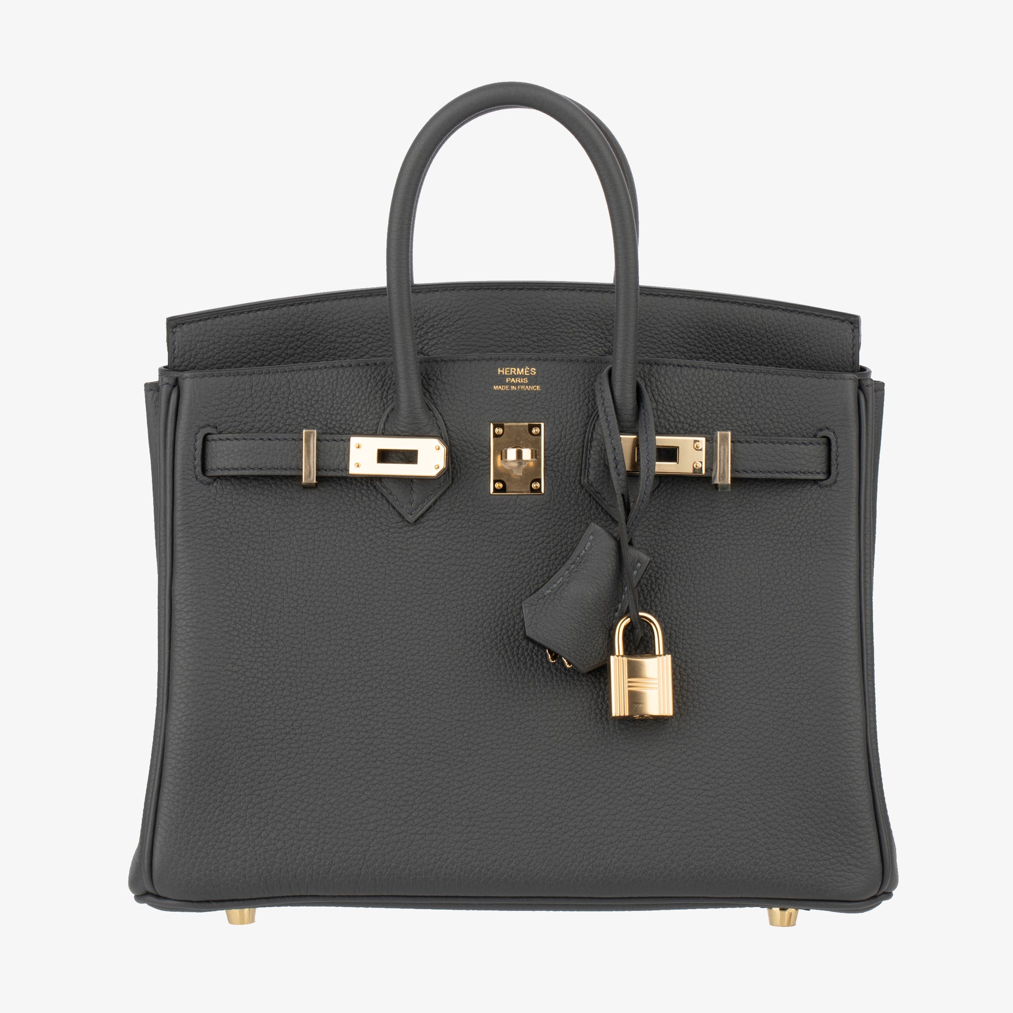 Hermès | Birkin 25cm | Gris Misty Togo Leather Permabrass Hardware