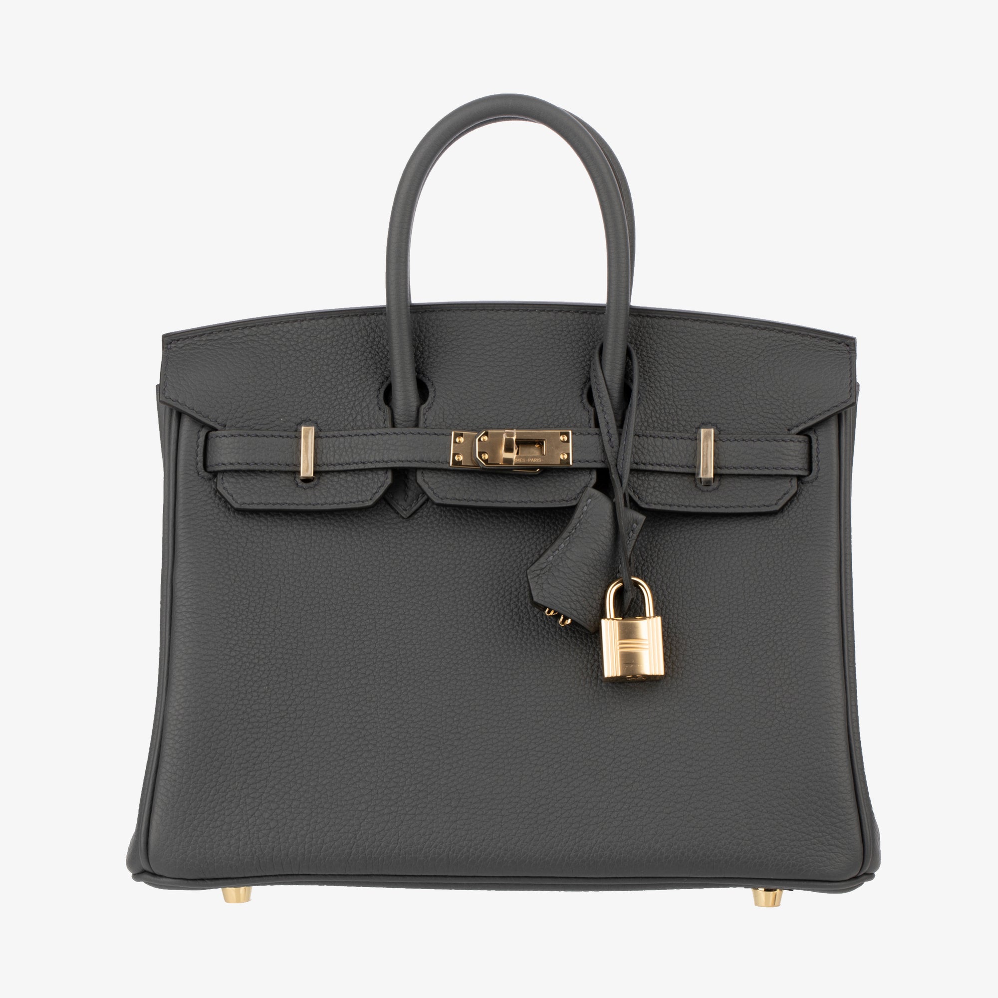 Hermès | Birkin 25cm | Gris Misty Togo Leather Permabrass Hardware