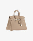 Hermès | Birkin 25cm | Gris Tourterelle Togo Leather Palladium Hardware