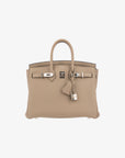 Hermès | Birkin 25cm | Gris Tourterelle Togo Leather Palladium Hardware