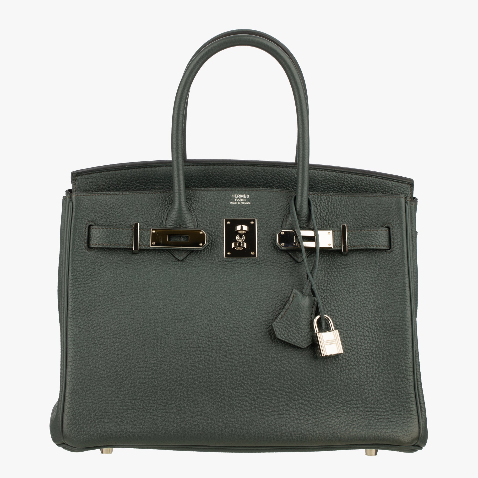 Hermès | Birkin 30cm | Blue Orage Togo Leather Palladium Hardware