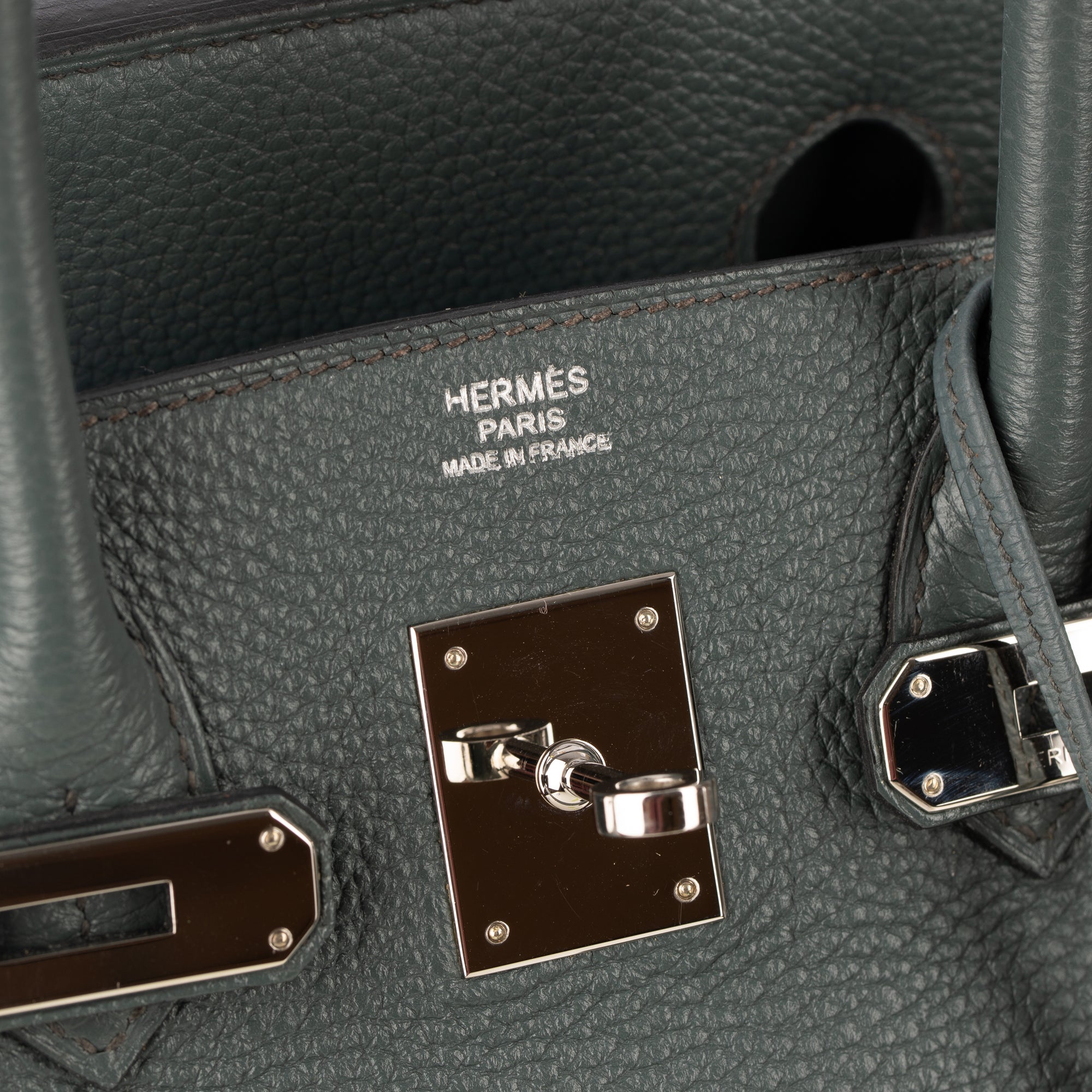 Hermès | Birkin 30cm | Blue Orage Togo Leather Palladium Hardware