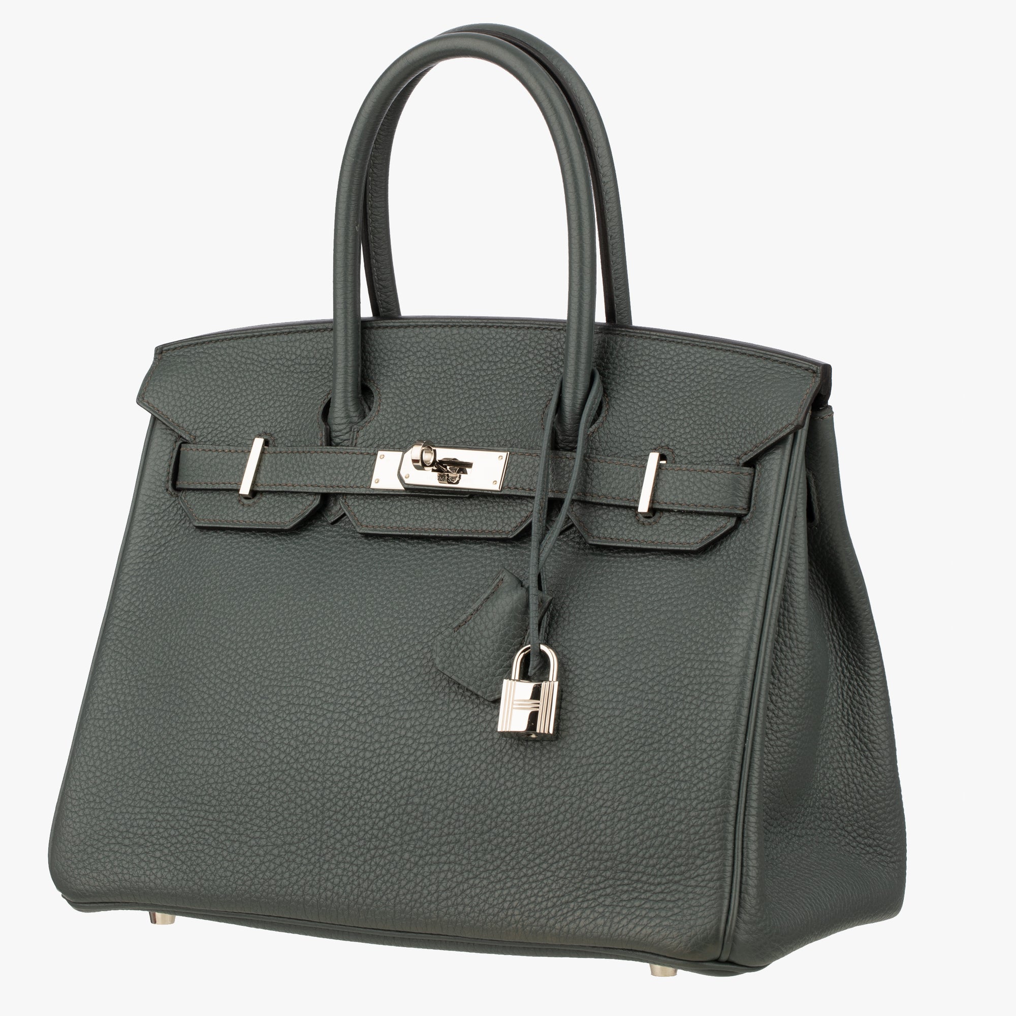 Hermès | Birkin 30cm | Blue Orage Togo Leather Palladium Hardware