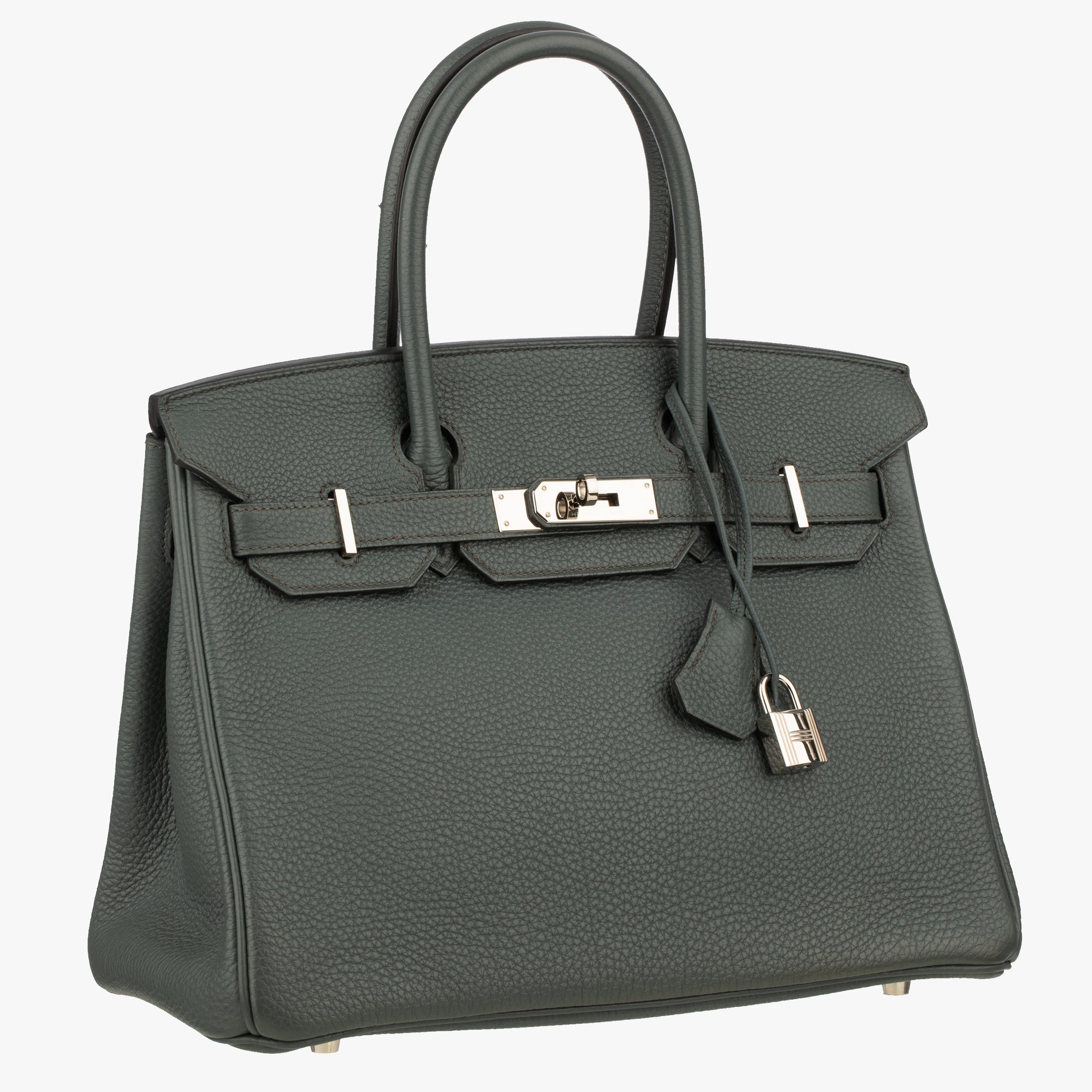 Hermès | Birkin 30cm | Blue Orage Togo Leather Palladium Hardware