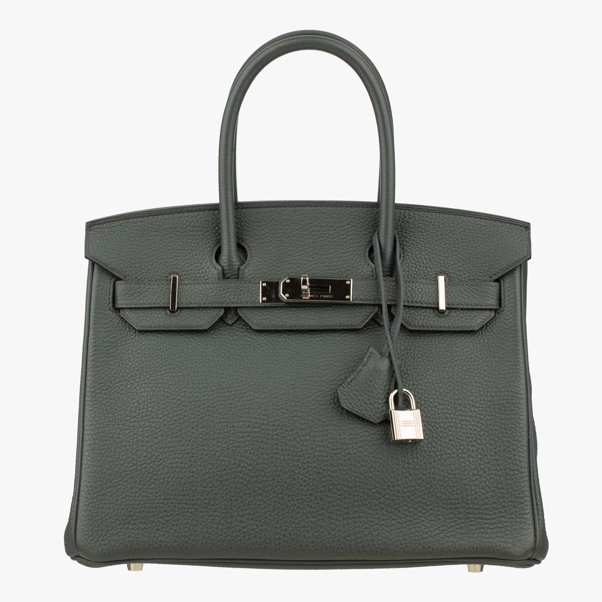 Hermès | Birkin 30cm | Blue Orage Togo Leather Palladium Hardware
