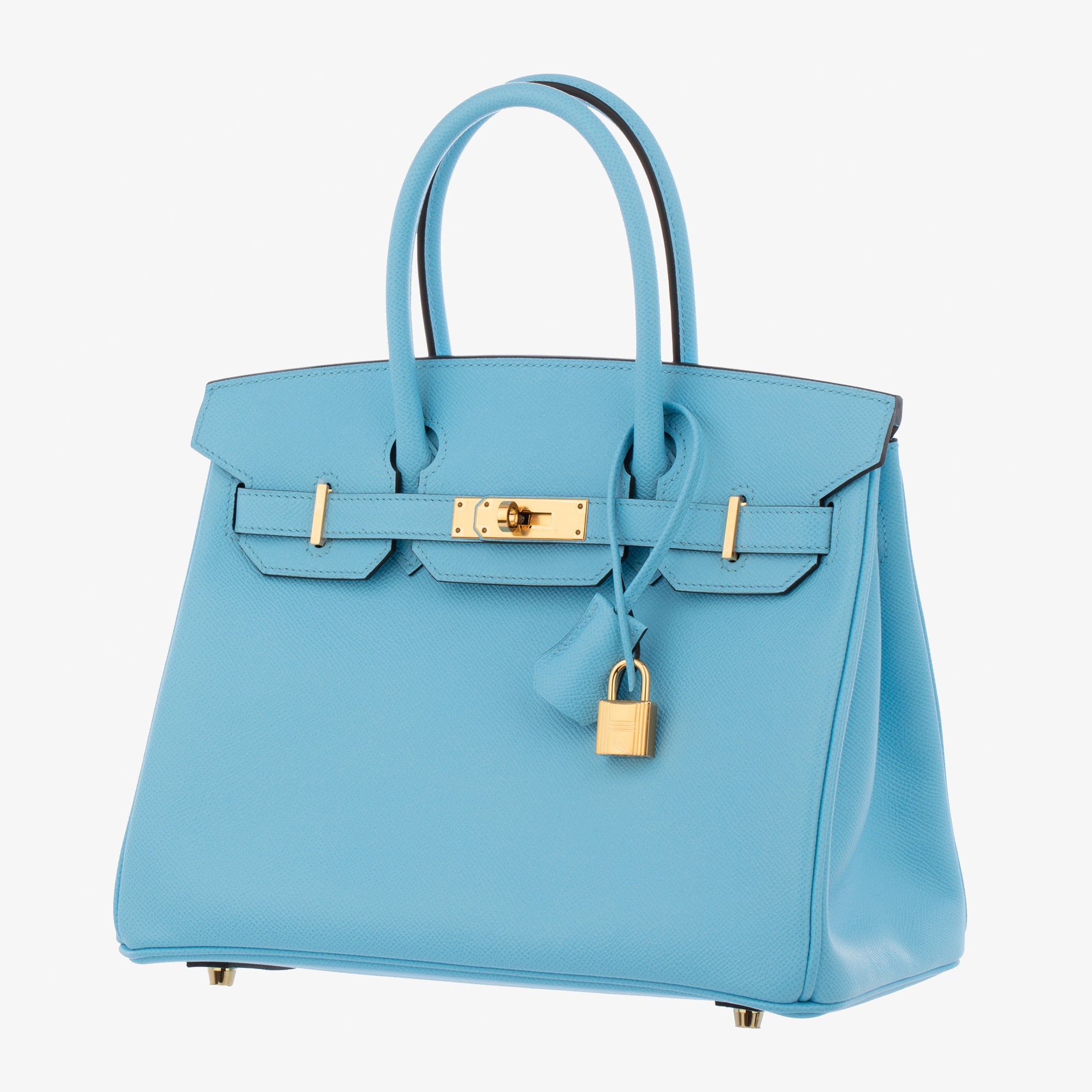Hermès | Birkin 30cm | Celeste Epsom Leather Gold Hardware