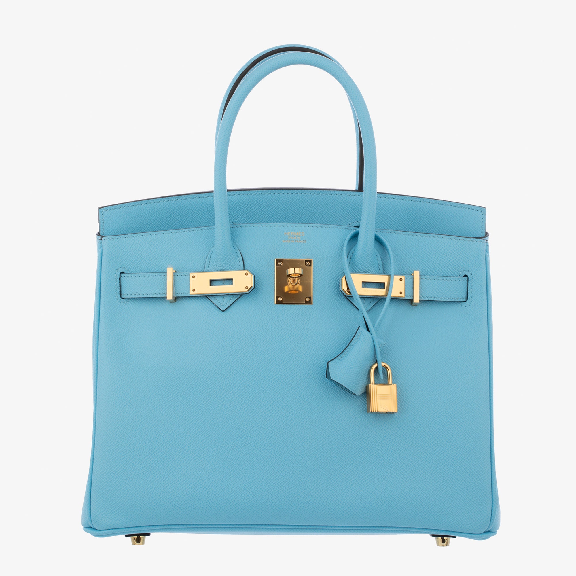 Hermès | Birkin 30cm | Celeste Epsom Leather Gold Hardware