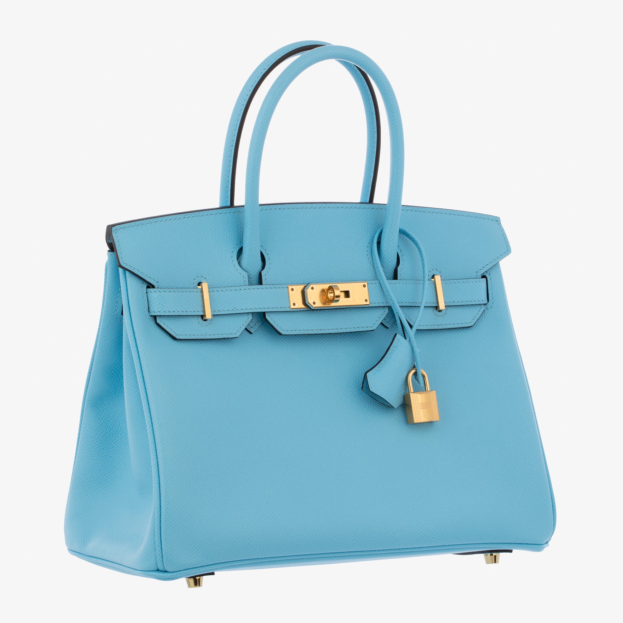 Hermès | Birkin 30cm | Celeste Epsom Leather Gold Hardware