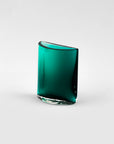 Emma Elizabeth Designs | Hand Blown Green Glass Vase