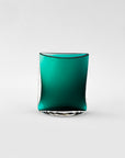 Emma Elizabeth Designs | Hand Blown Green Glass Vase