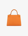 Hermès | Kelly 25cm | Orange Epsom Leather Palladium Hardware