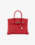 Hermès | Birkin 30cm | Rouge Casaque Epsom Leather Palladium Hardware