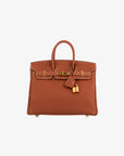 Hermès | Birkin 25cm | Sienne Togo Leather Gold Hardware