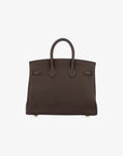 Hermès | Birkin 25cm | Chocolate Togo Leather Gold Hardware