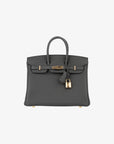 Hermès | Birkin 25cm | Gris Misty Togo Leather Permabrass Hardware