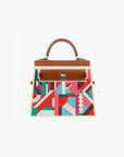 Hermès | Kelly Wood 22cm | Perspective Cavaliere | Leather & Wood Palladium Hardware