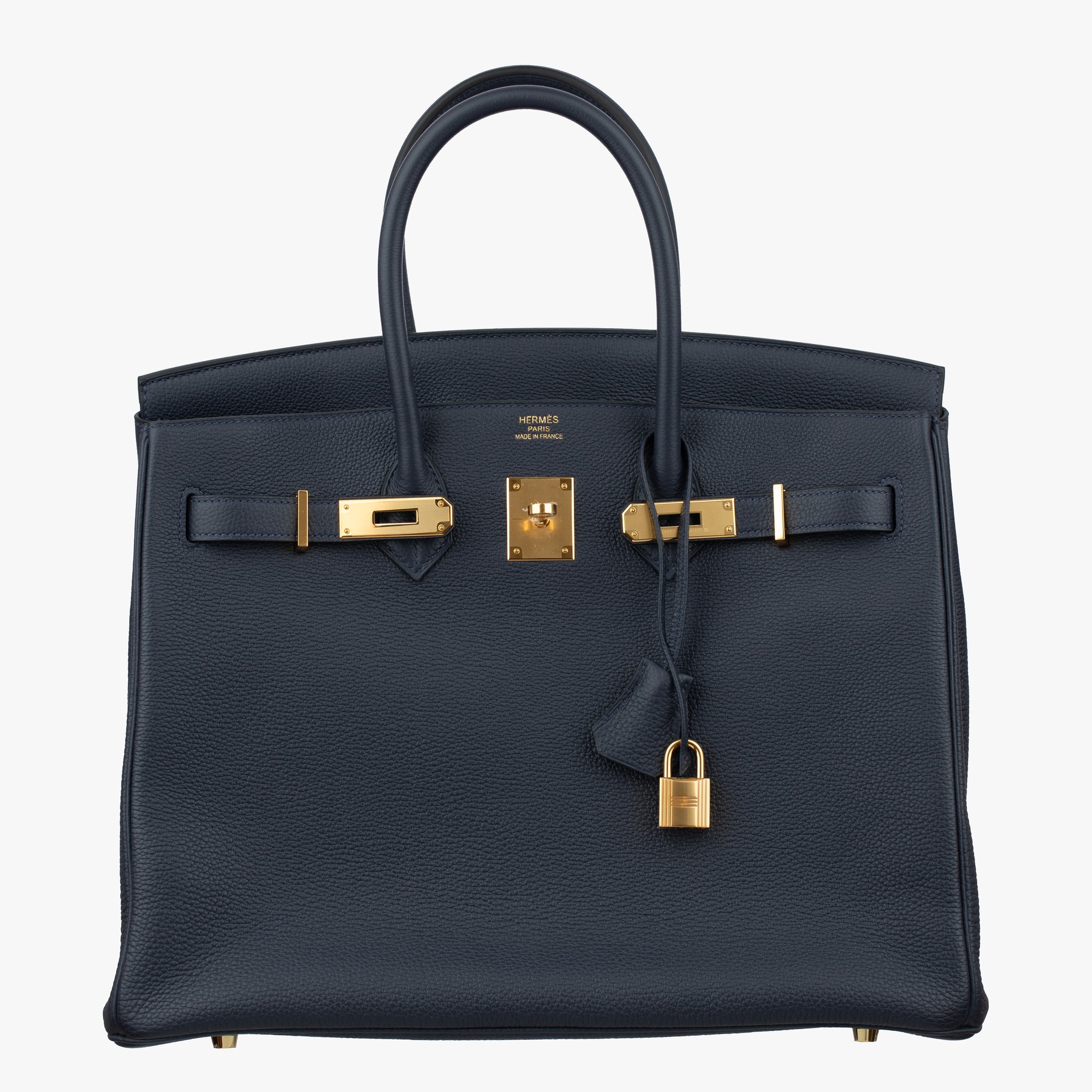 Hermès | Birkin 35cm | Blue Nuit Togo Leather Gold Hardware