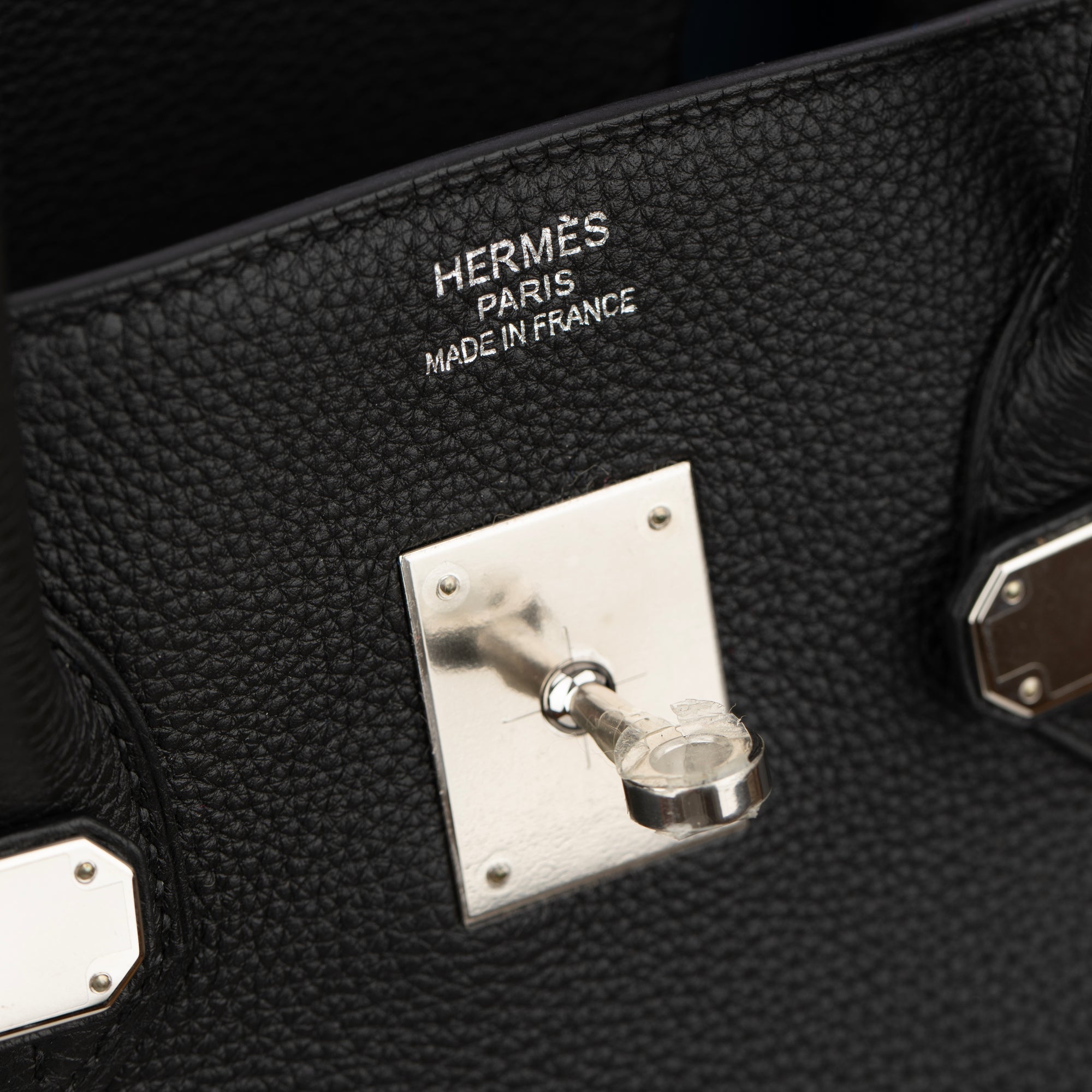 Hermès | Birkin 35cm Verso | Black and Blue Agate Togo Leather Palladium Hardware