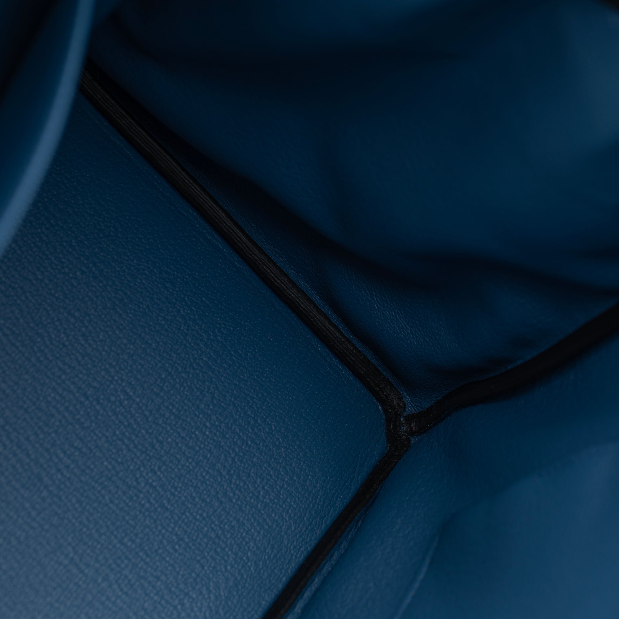 Hermès | Birkin 35cm Verso | Black and Blue Agate Togo Leather Palladium Hardware