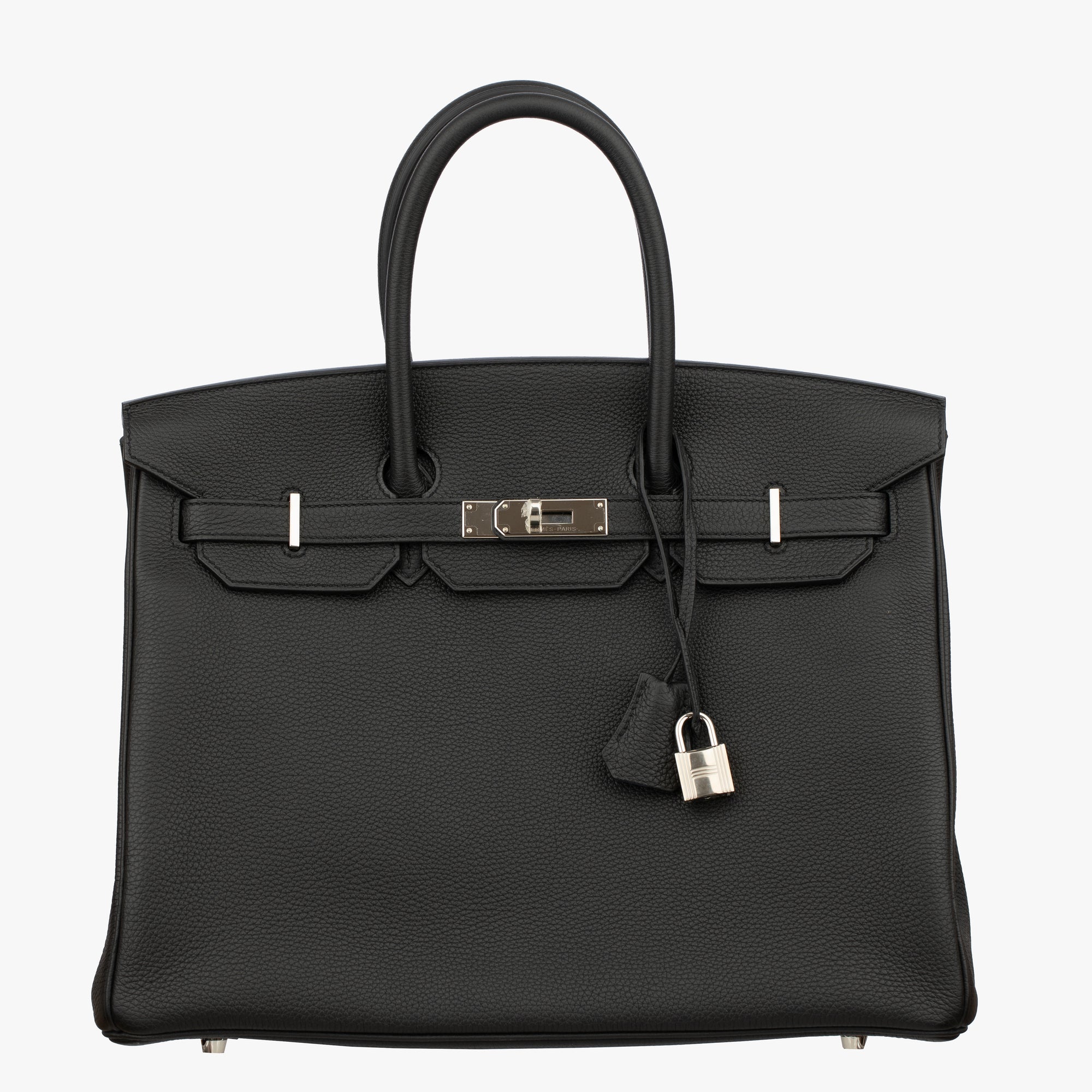 Hermès | Birkin 35cm Verso | Black and Blue Agate Togo Leather Palladium Hardware