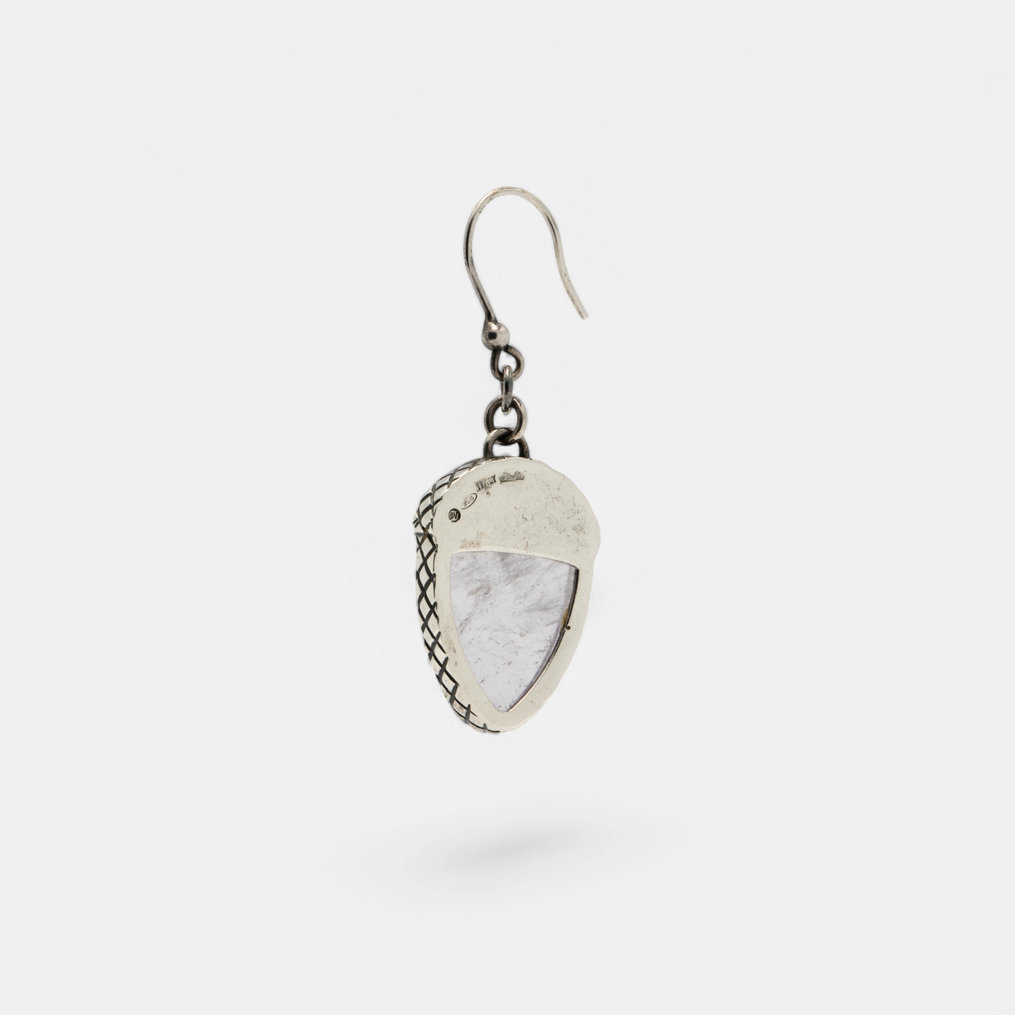 Bottega Veneta "Acorn and Nut" Mismatched Sterling Silver Earrings