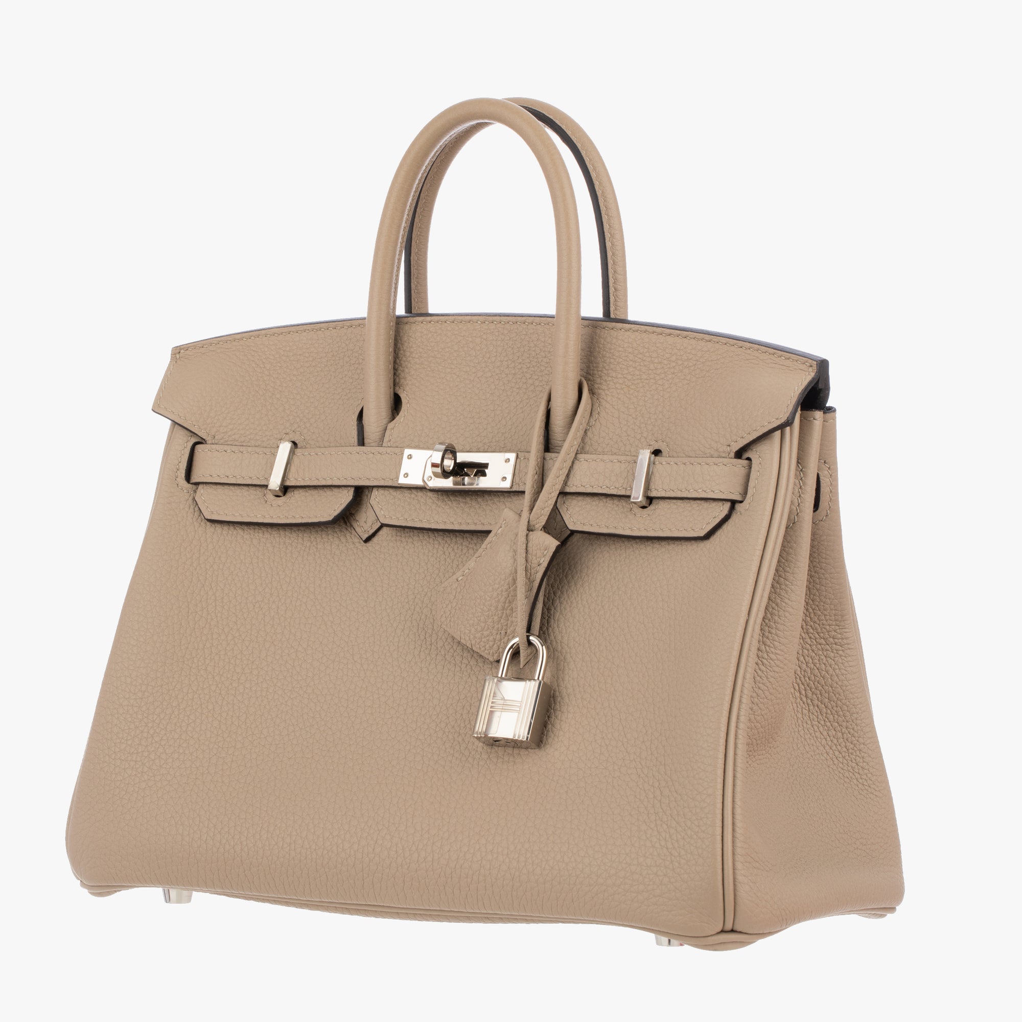 Hermès | Birkin Verso 25cm | Gris Tourterelle & Blue Ocean Togo Leather Palladium Hardware