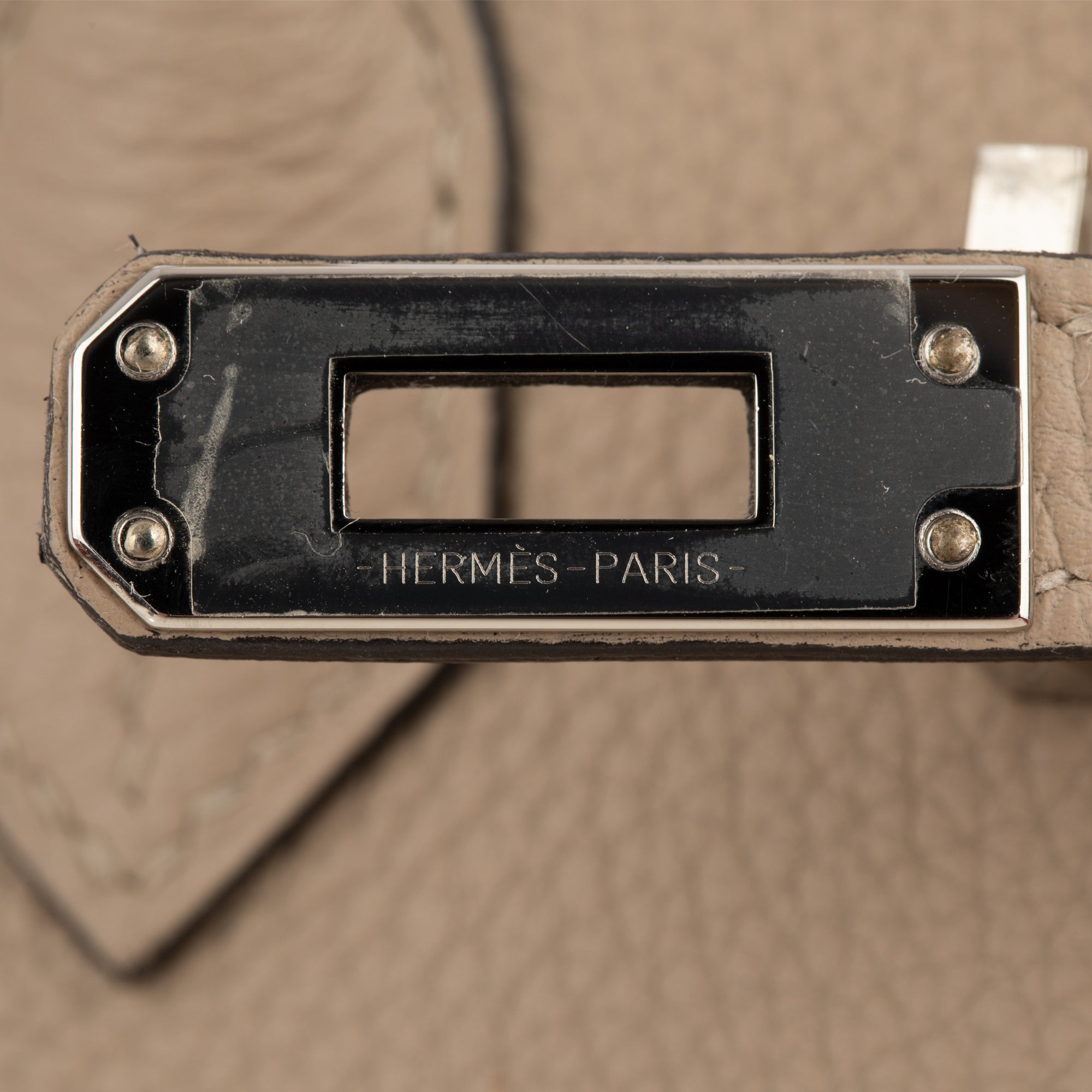 Hermès | Birkin Verso 25cm | Gris Tourterelle & Blue Ocean Togo Leather Palladium Hardware