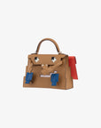 Hermès | Kelly Picto Doll | Biscuit Epsom Leather Palladium Hardware