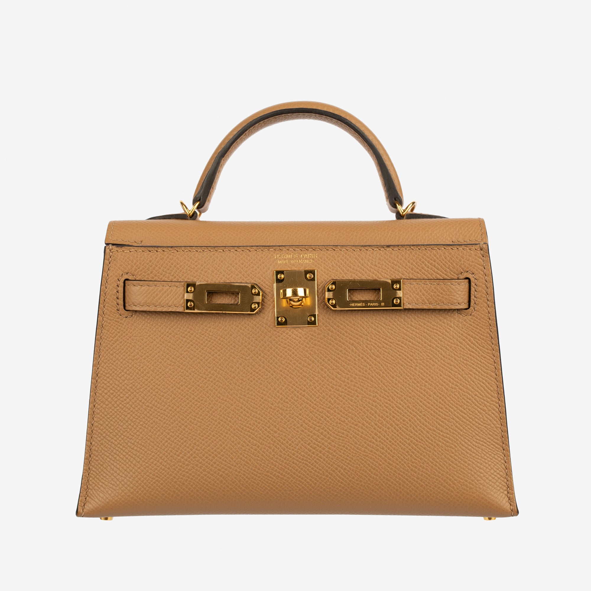 Hermès | Kelly Mini II 20cm | Chai Epsom Leather Gold Hardware