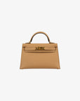 Hermès | Kelly Mini II 20cm | Chai Epsom Leather Gold Hardware