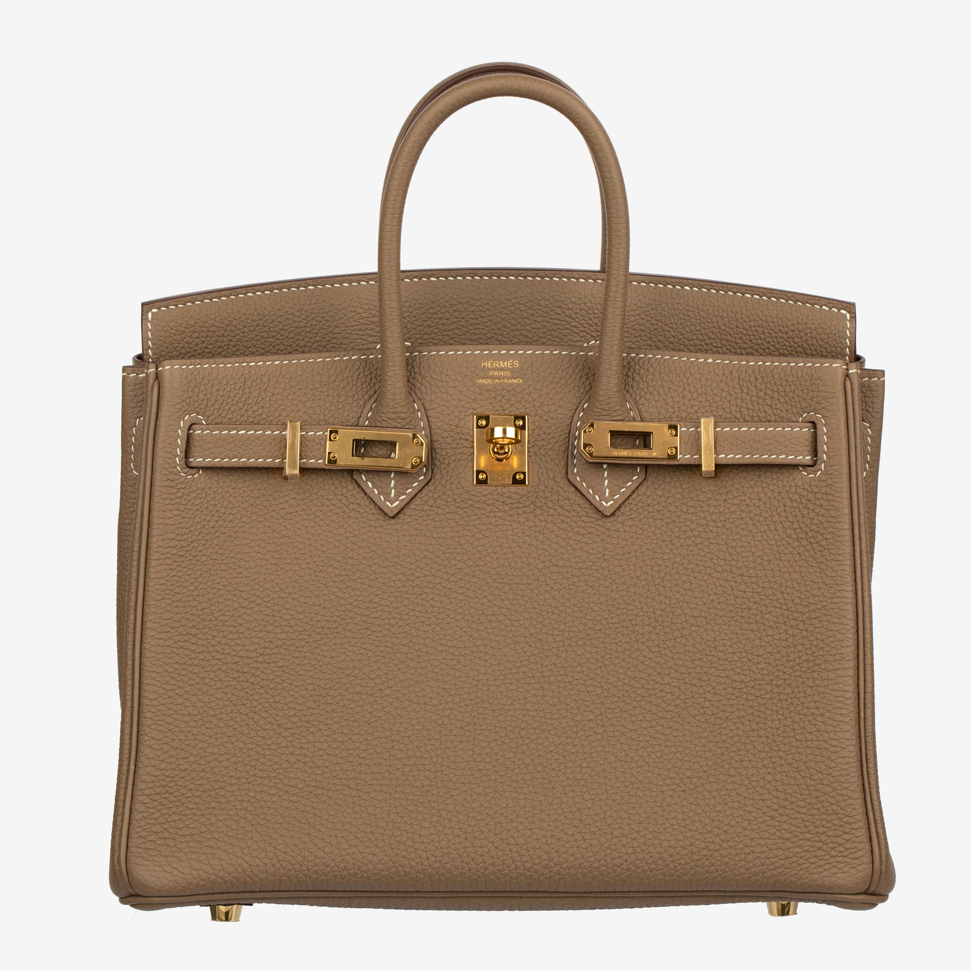 Hermès | Birkin 25cm | Etoupe Togo Leather Gold Hardware