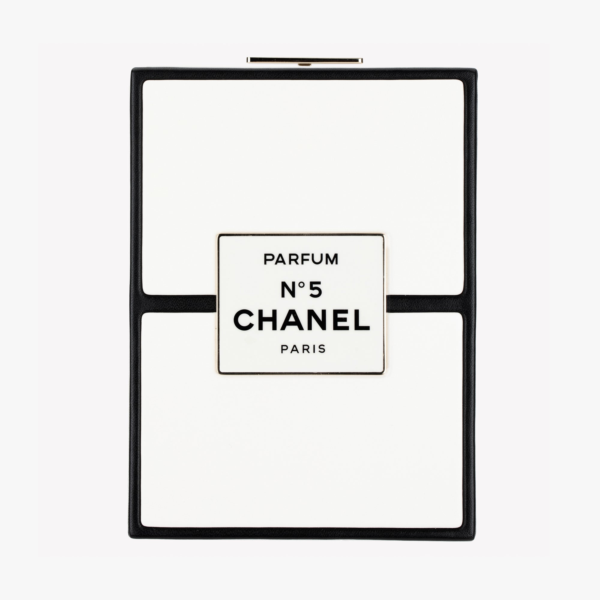 Chanel | Minaudière Limited Edition Chanel No.5 Perfume Box | Gold-Tone Hardware